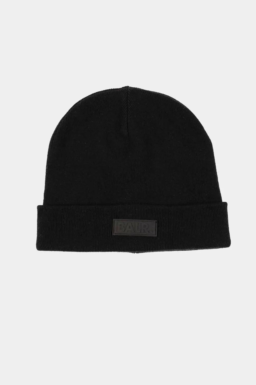 Mützen & Beanies*BALR. Ash Rib Beanie Jet Black