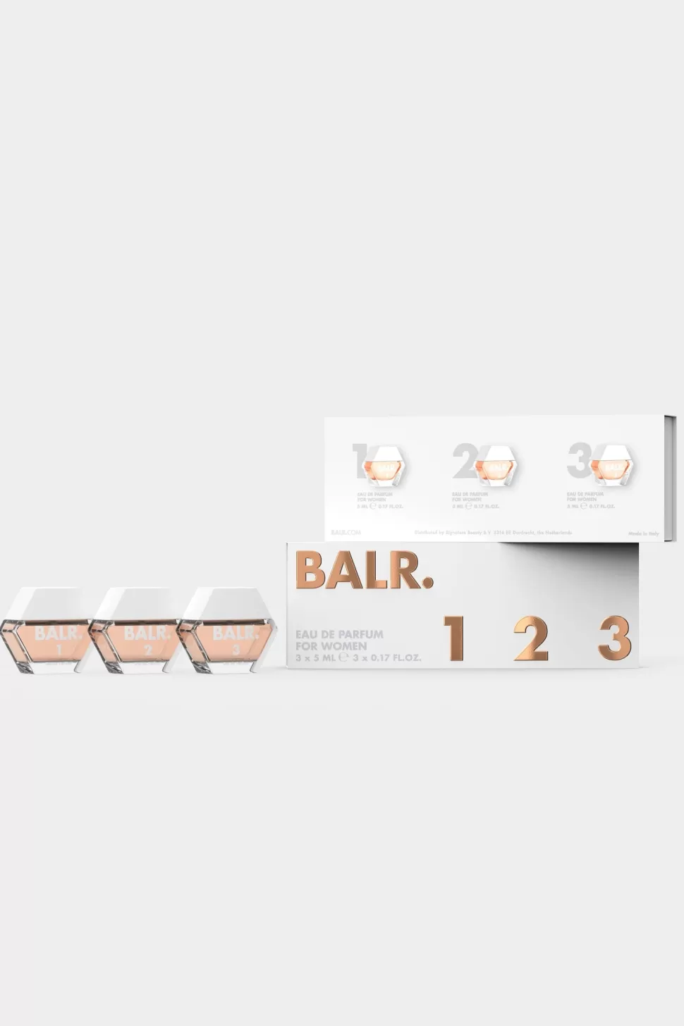 Parfum & Schonheit*BALR. 1/2/3 For Women Edp Miniature Set White