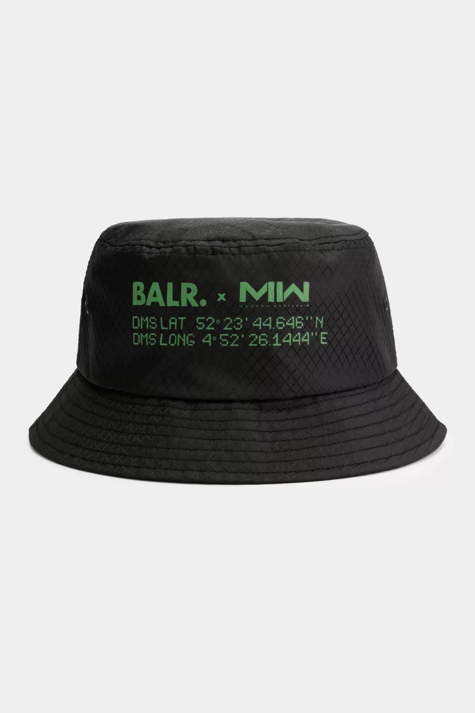 Mützen & Beanies*BALR. X Mwii Ripstop Bucket Hat Jet Black