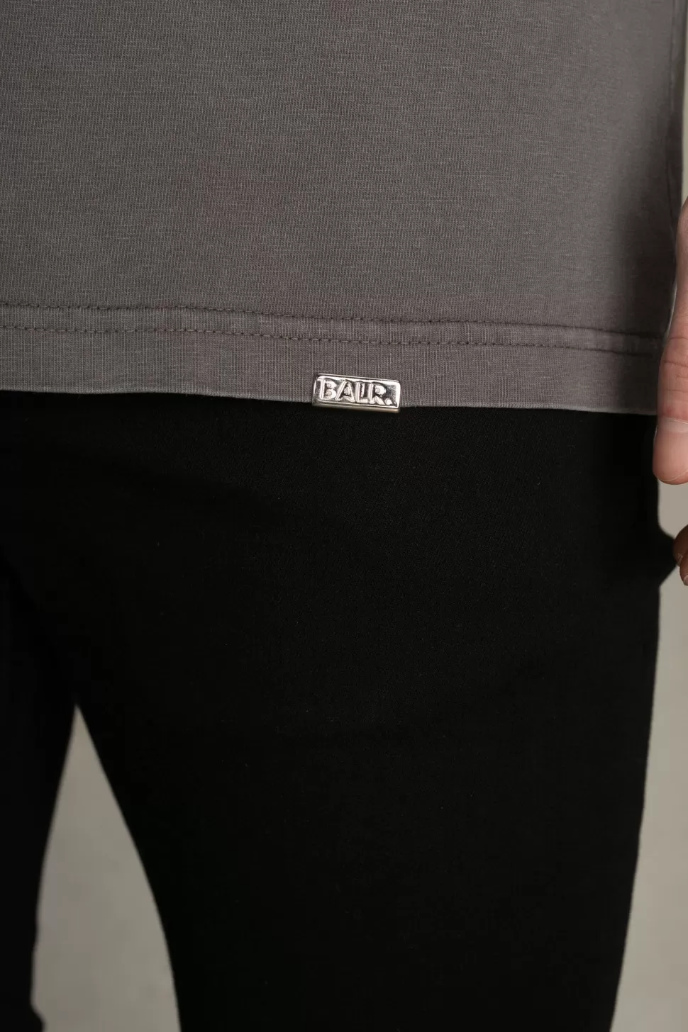 T-Shirts*BALR. Blanks Box T-Shirt Jet Black Vintage