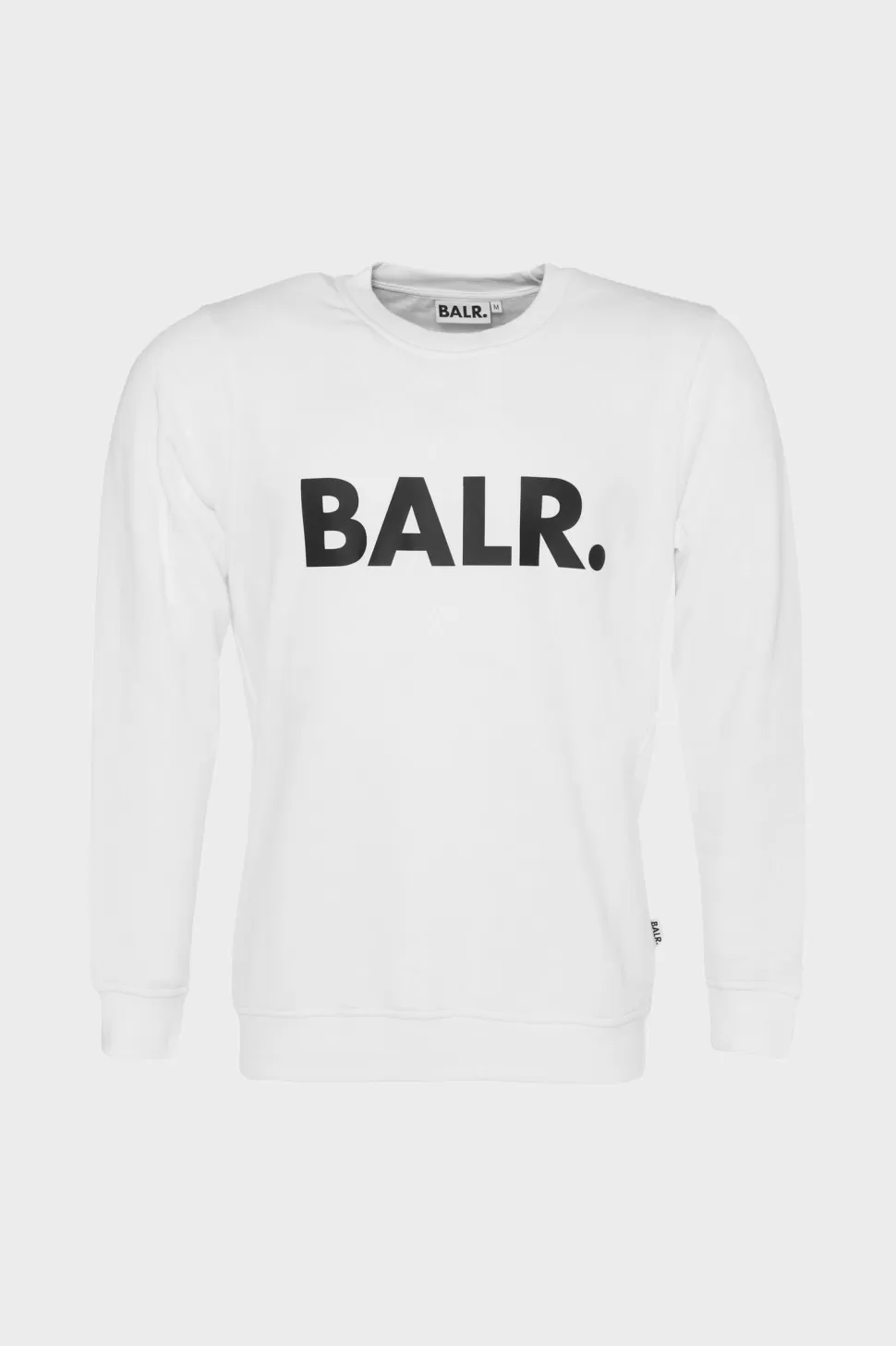 Sweatshirts*BALR. Brand Straight Crewneck Bright White