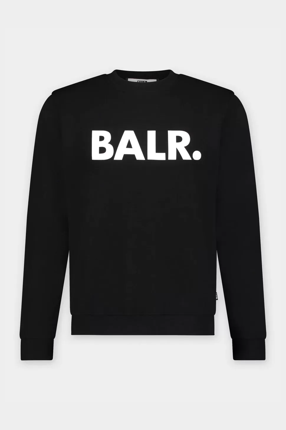 Sweatshirts*BALR. Brand Straight Crewneck Jet Black