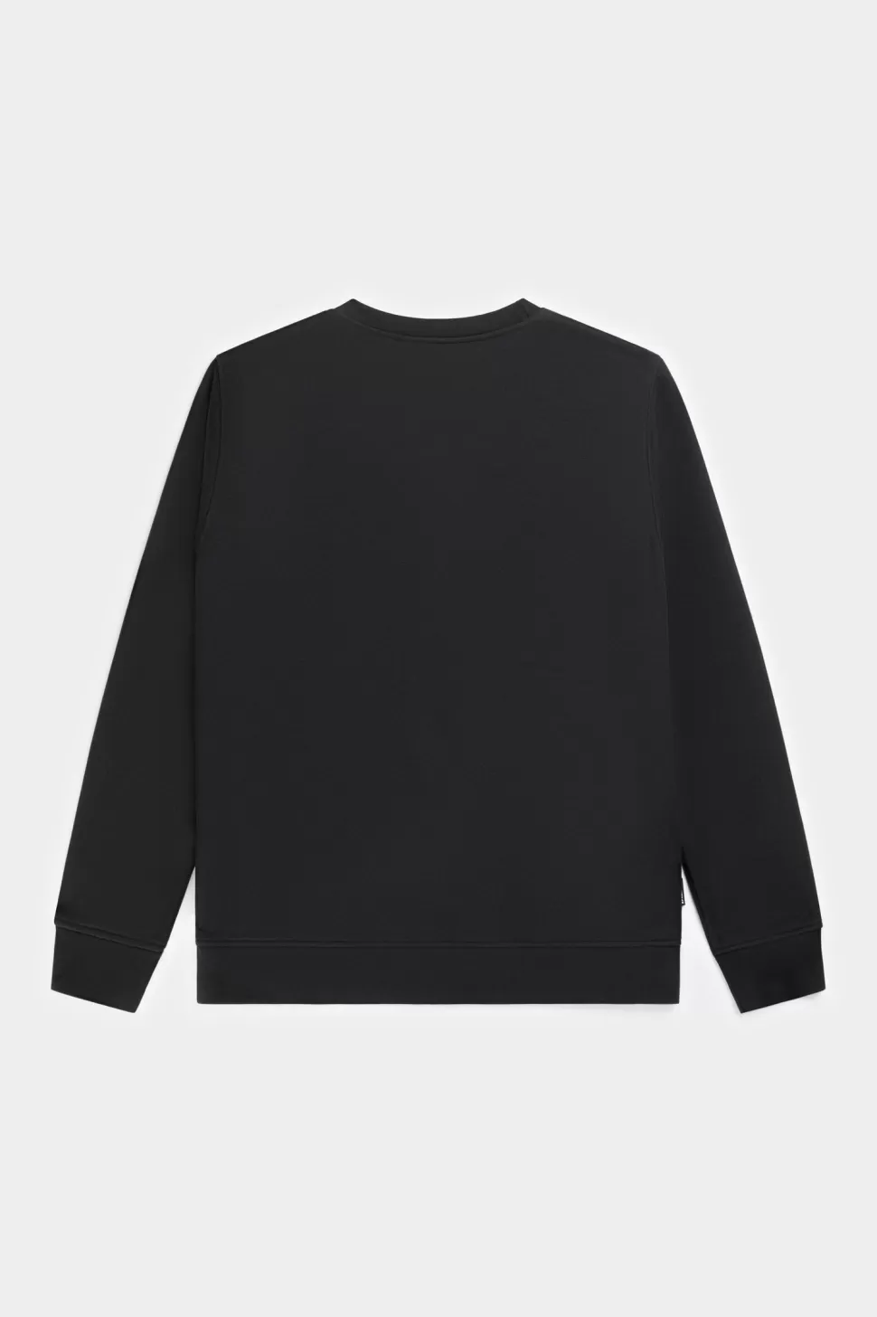 Sweatshirts*BALR. Brand Straight Crewneck Jet Black/Dark Forest