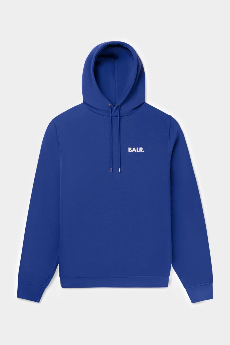 Kapuzenpullover*BALR. Brand Straight Small Logo Hoodie Surf The Web/Bright White