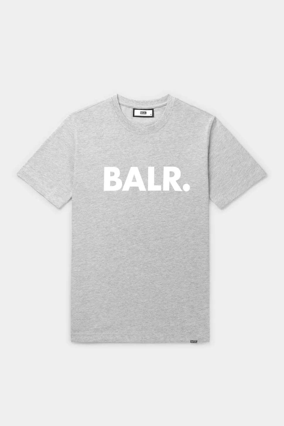 T-Shirts*BALR. Brand Straight T-Shirt Grey Melange