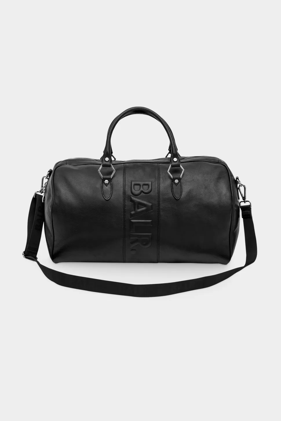 Taschen & Travel*BALR. Bt Leather Weekender Black