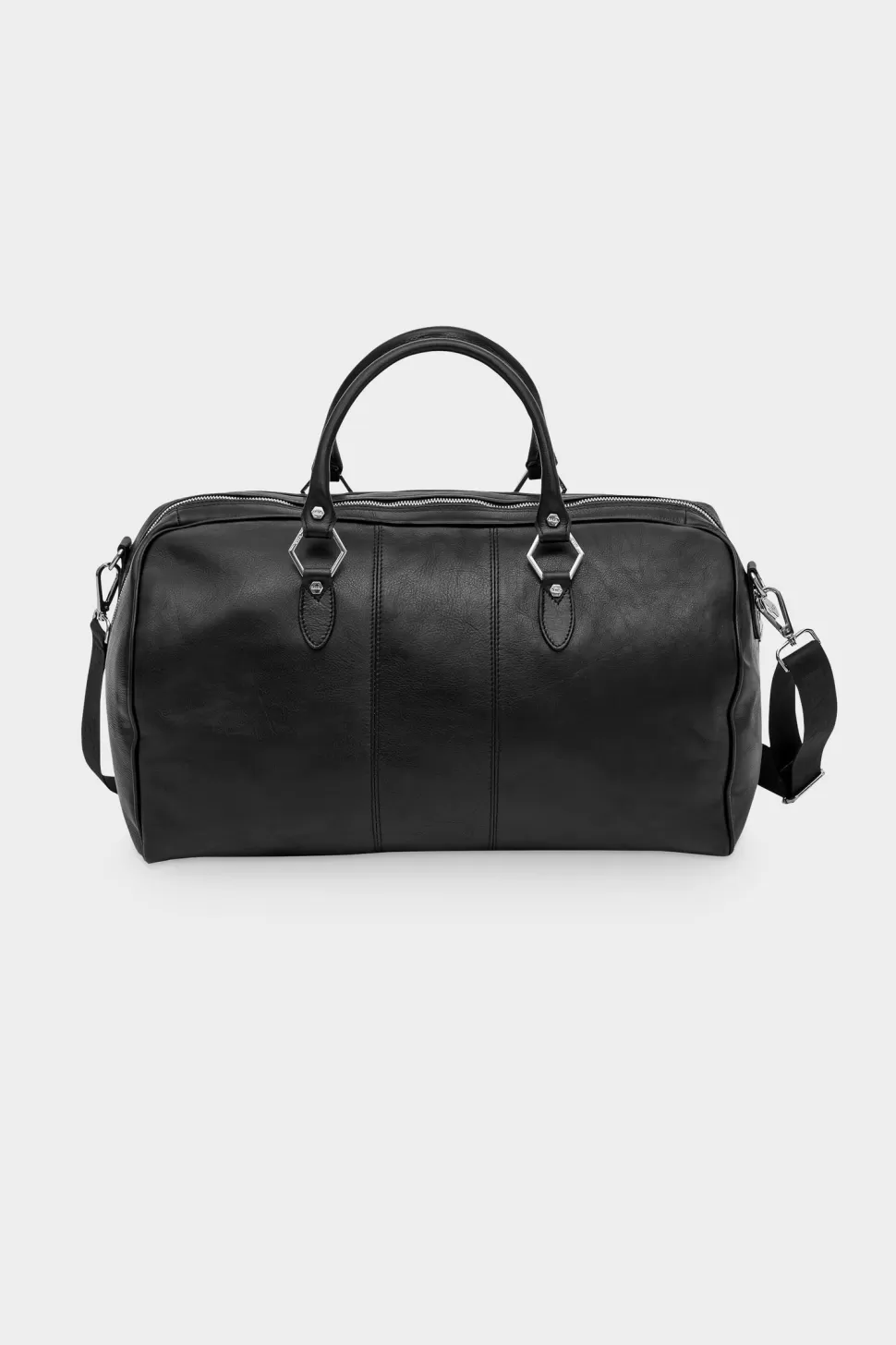 Taschen & Travel*BALR. Bt Leather Weekender Black