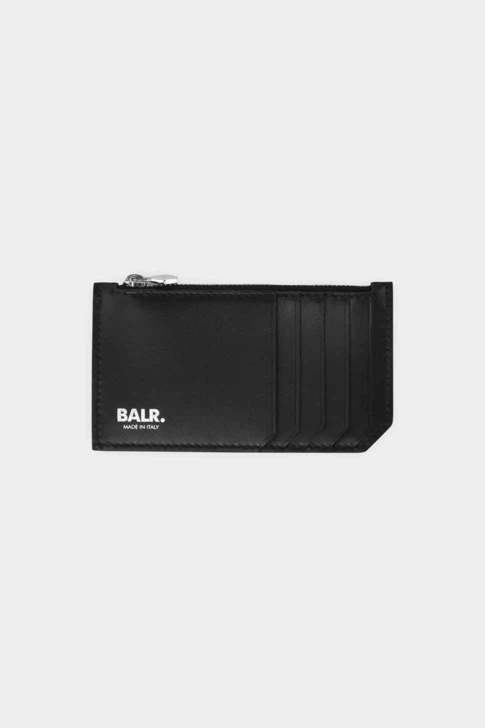 Taschen & Travel*BALR. Bt Leather Zipped Card Holder Black