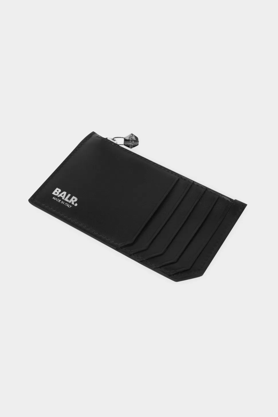 Taschen & Travel*BALR. Bt Leather Zipped Card Holder Black