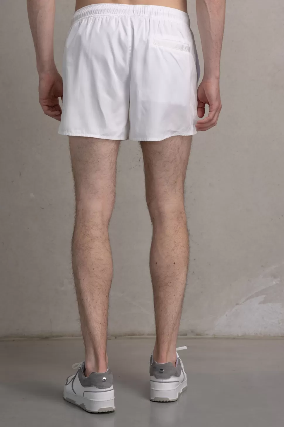 Bademode*BALR. Classic Big Brand Swim Short Bright White