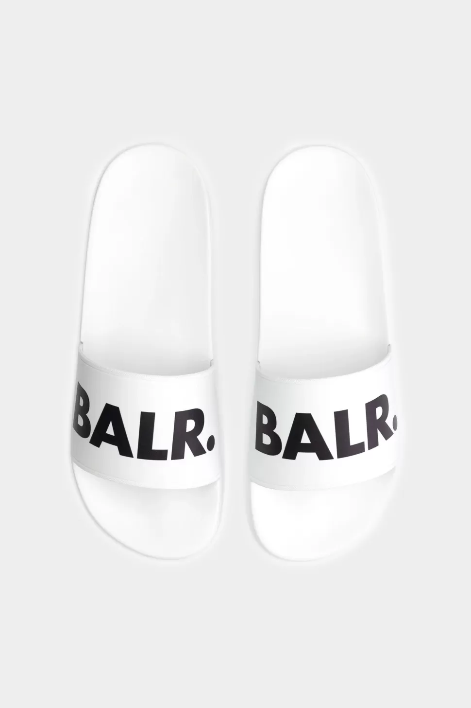 Slides*BALR. Classic Brand Slide Bright White