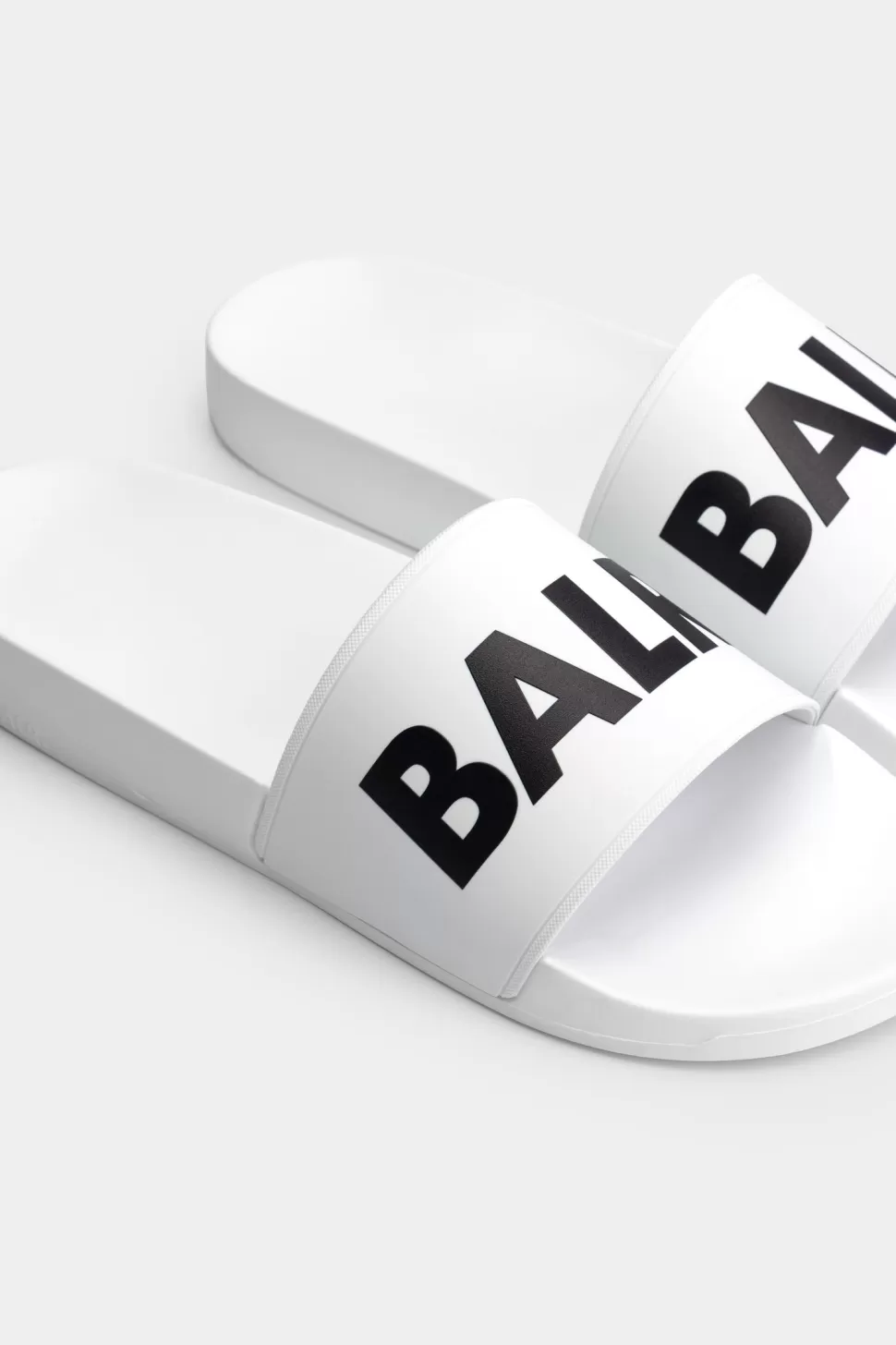 Slides*BALR. Classic Brand Slide Bright White