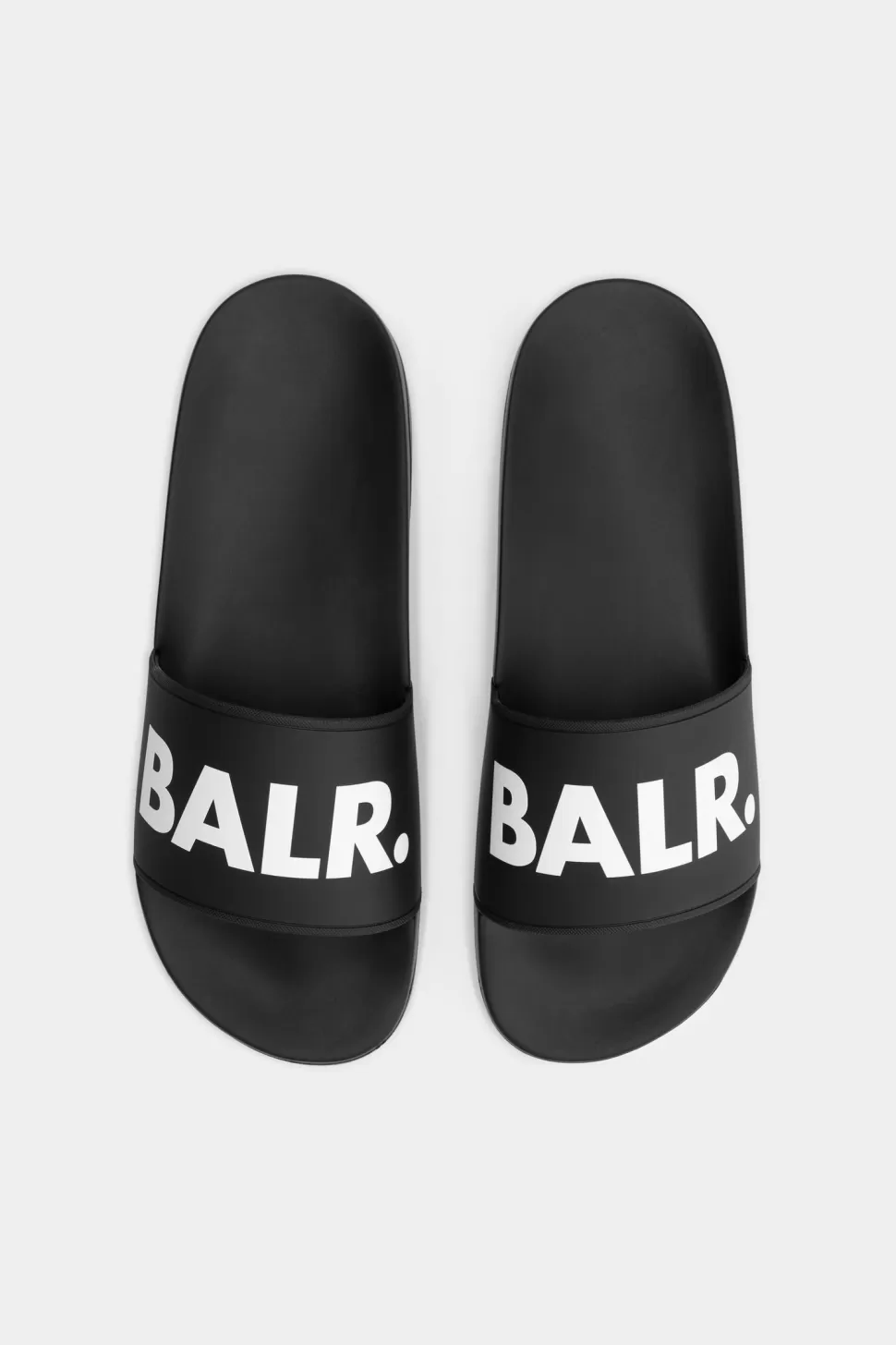 Slides*BALR. Classic Brand Slide Jet Black