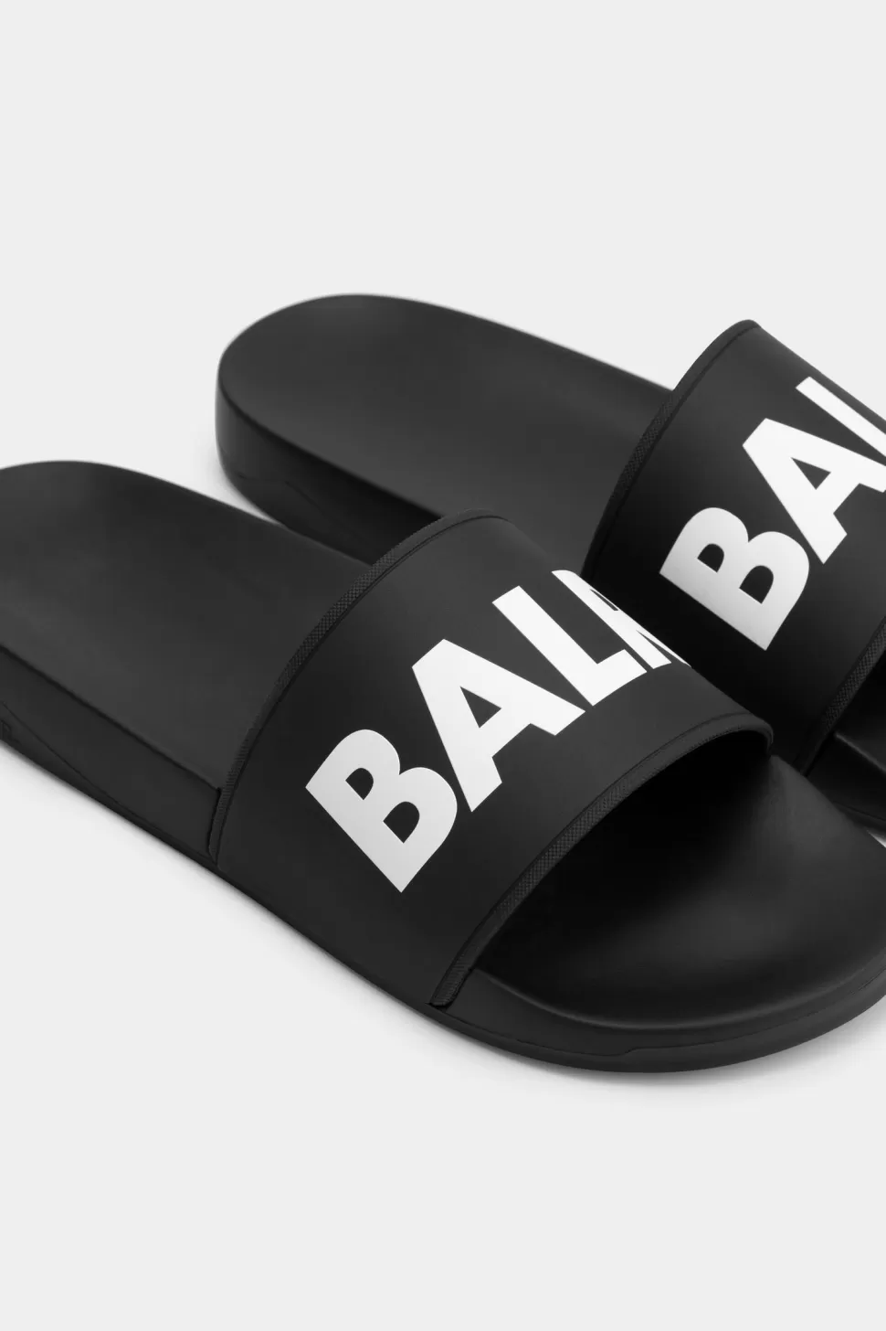 Slides*BALR. Classic Brand Slide Jet Black