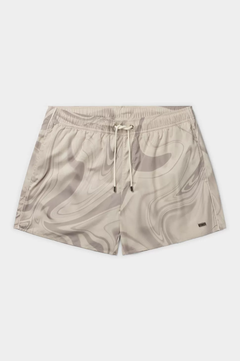 Bademode*BALR. Classic Marble Swim Short Egret