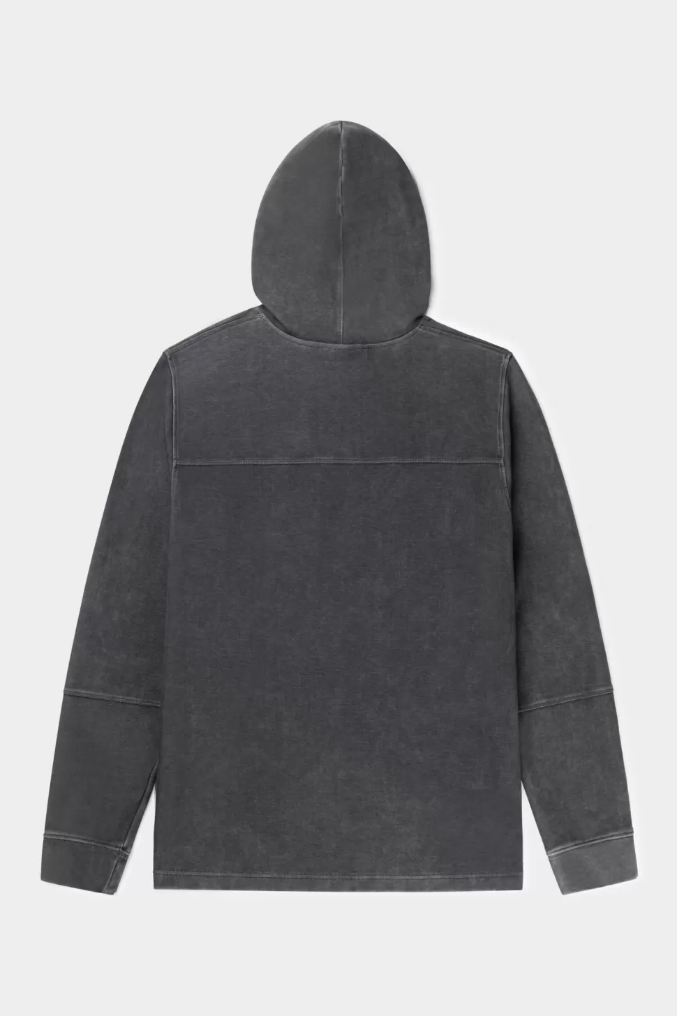 Kapuzenpullover*BALR. D13 Straight Washed Hoodie Washed Black