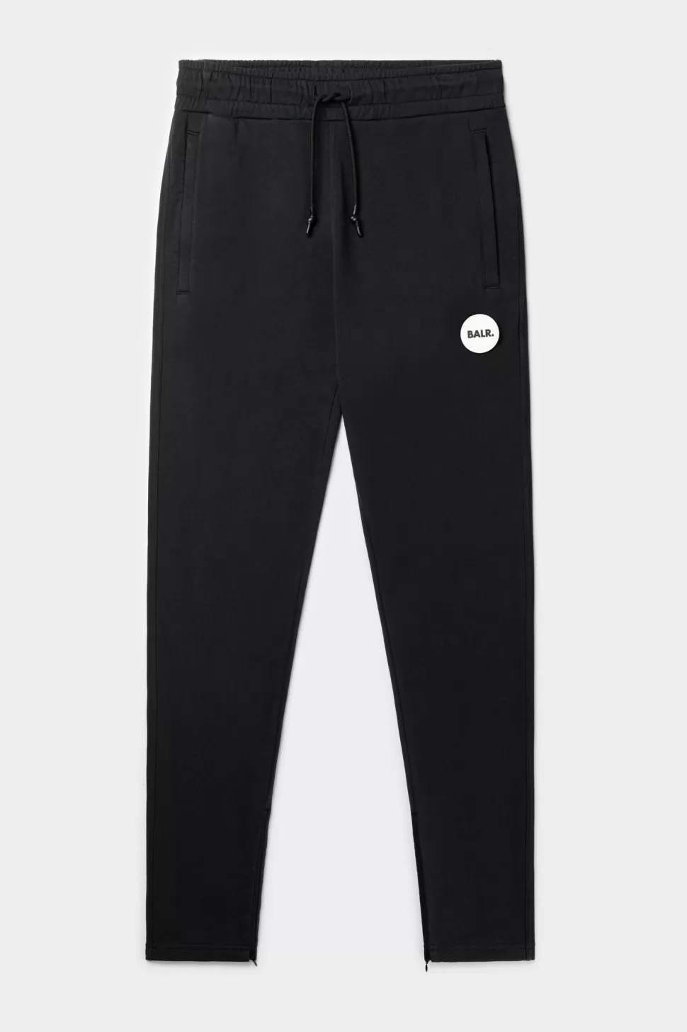 Jogginghose*BALR. Jacob Round Rubber Badge Regular Jogger Jet Black