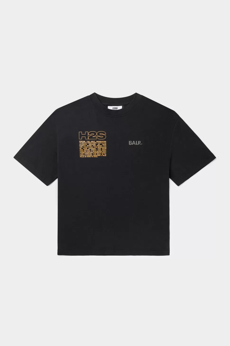 T-Shirts*BALR. Joey Box H2S T-Shirt Jet Black