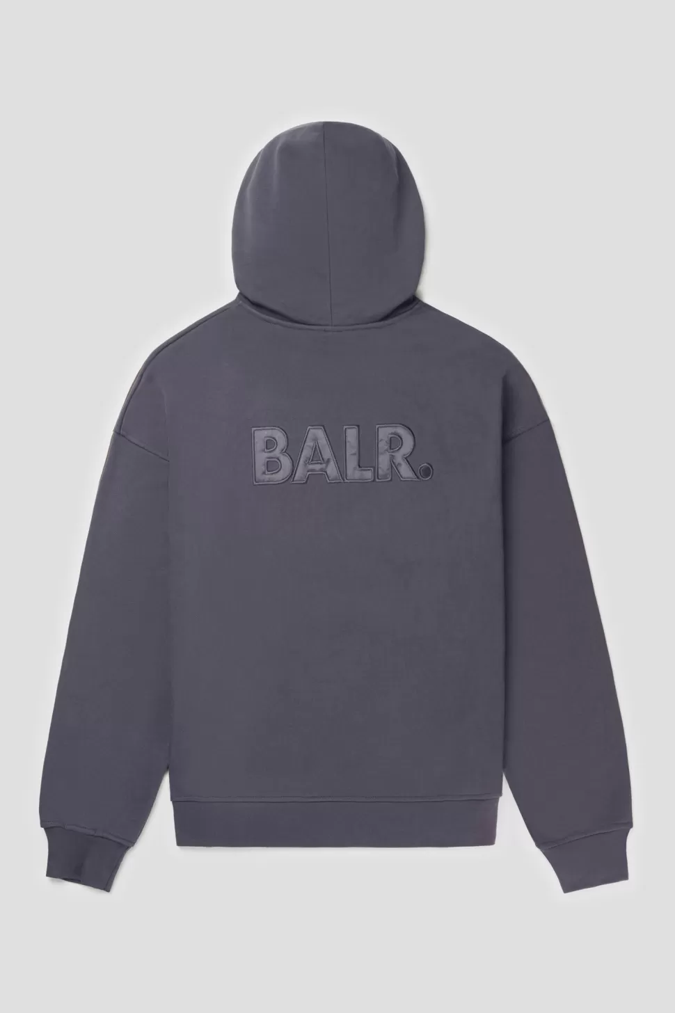 Kapuzenpullover*BALR. Joey Box Satin Hoodie Asphalt