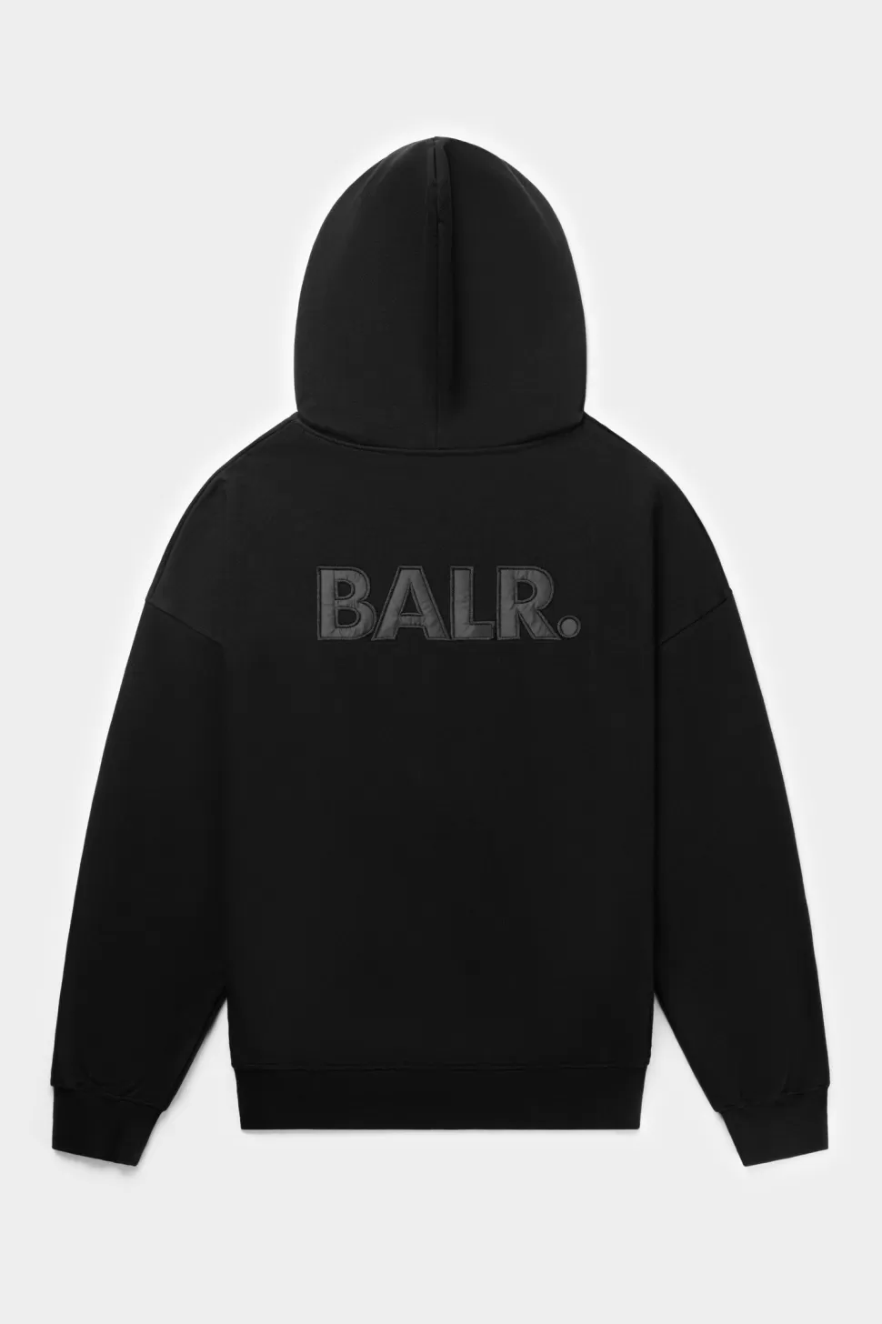 Kapuzenpullover*BALR. Joey Box Satin Hoodie Black