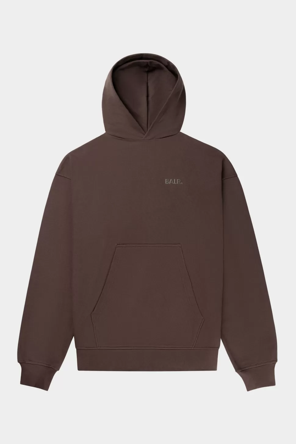 Kapuzenpullover*BALR. Joey Box Satin Hoodie Java