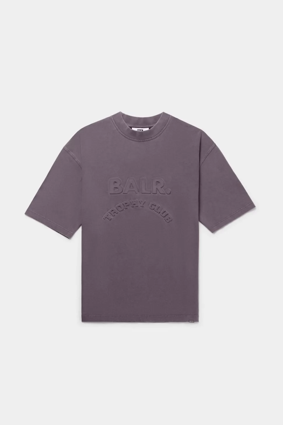 T-Shirts*BALR. Joey Box Washed Trophy Club T-Shirt Asphalt Washed