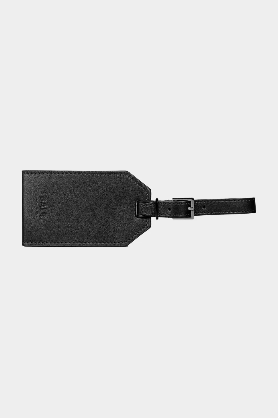 Taschen & Travel*BALR. Leather Luggage Tag Black