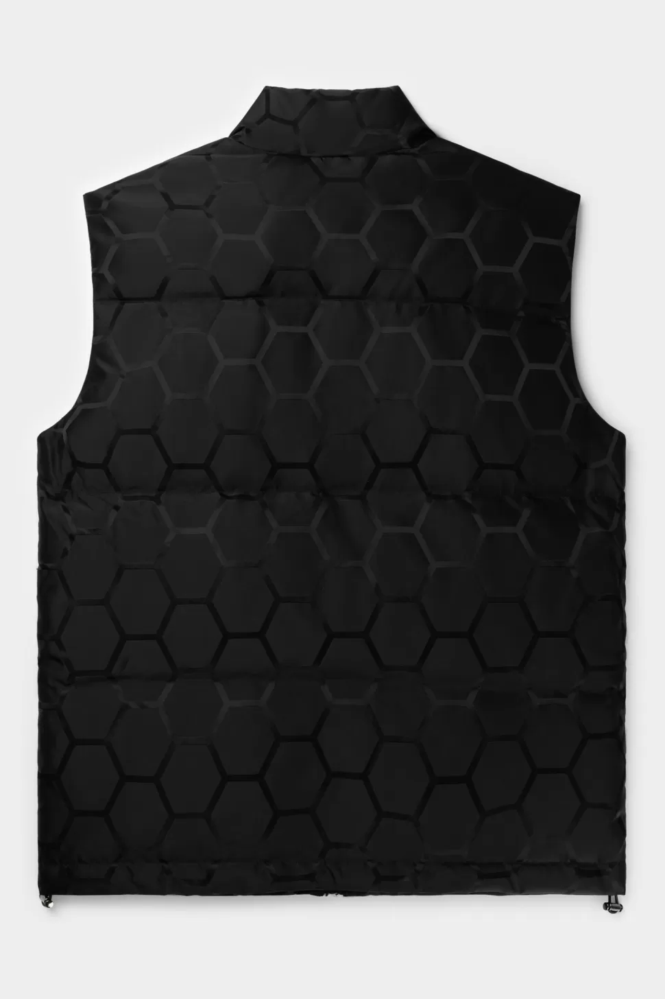 Jacken*BALR. Miles Straight Jacquard Bodywarmer Jet Black