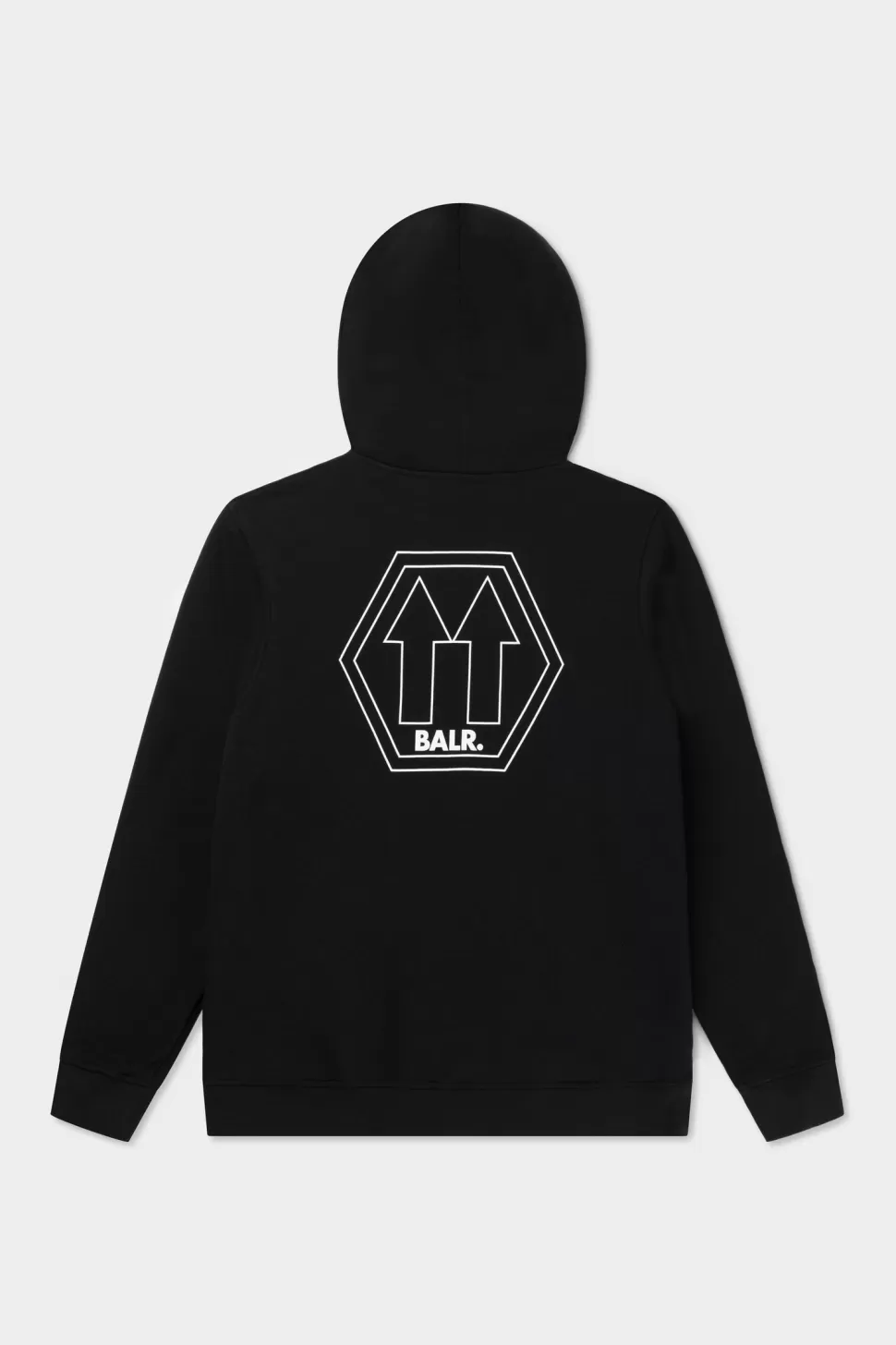 Kapuzenpullover*BALR. Olaf Straight Arrow Hoodie Jet Black