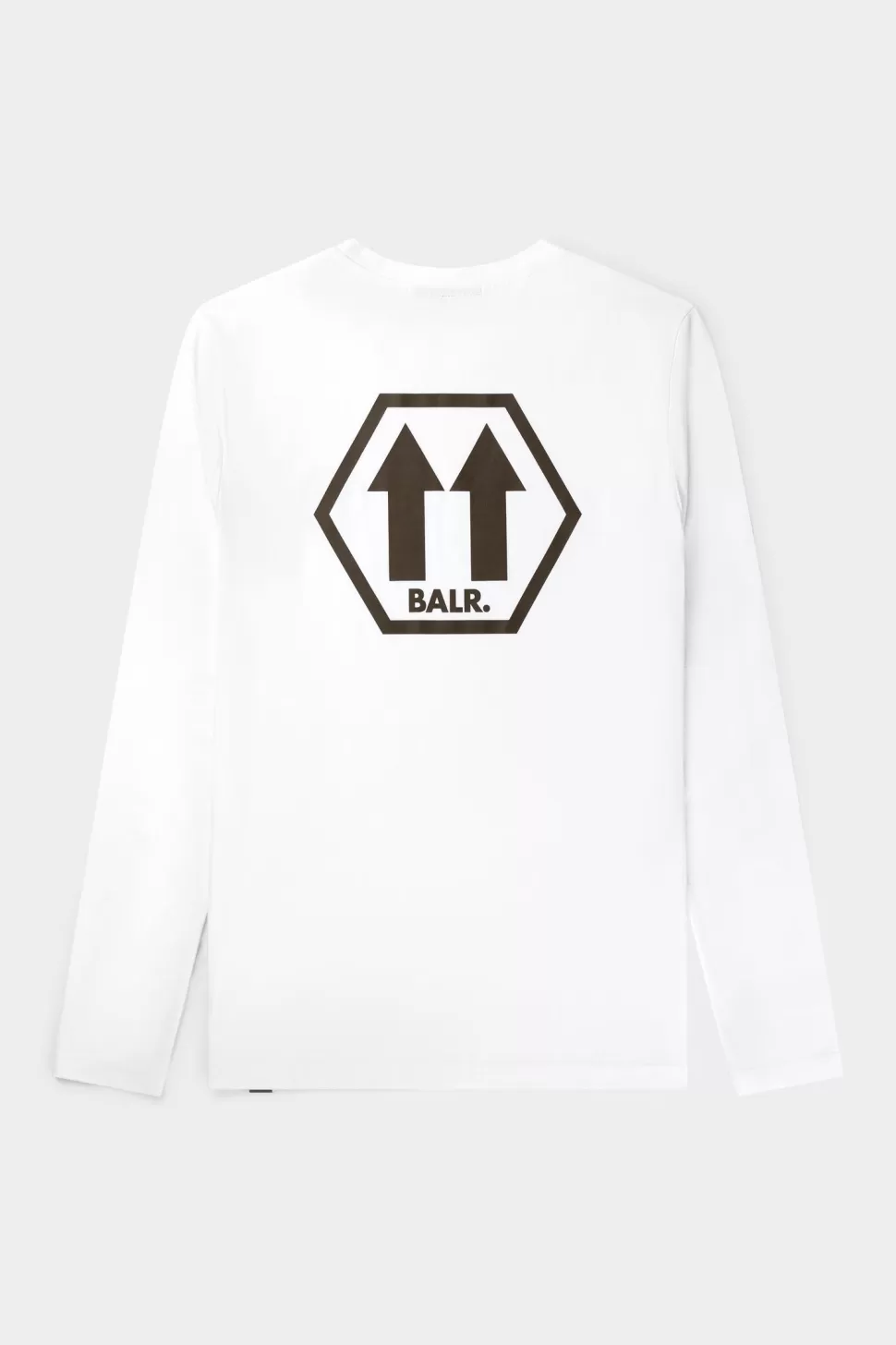 T-Shirts*BALR. Olaf Straight Arrows Longsleeve T-Shirt Bright White