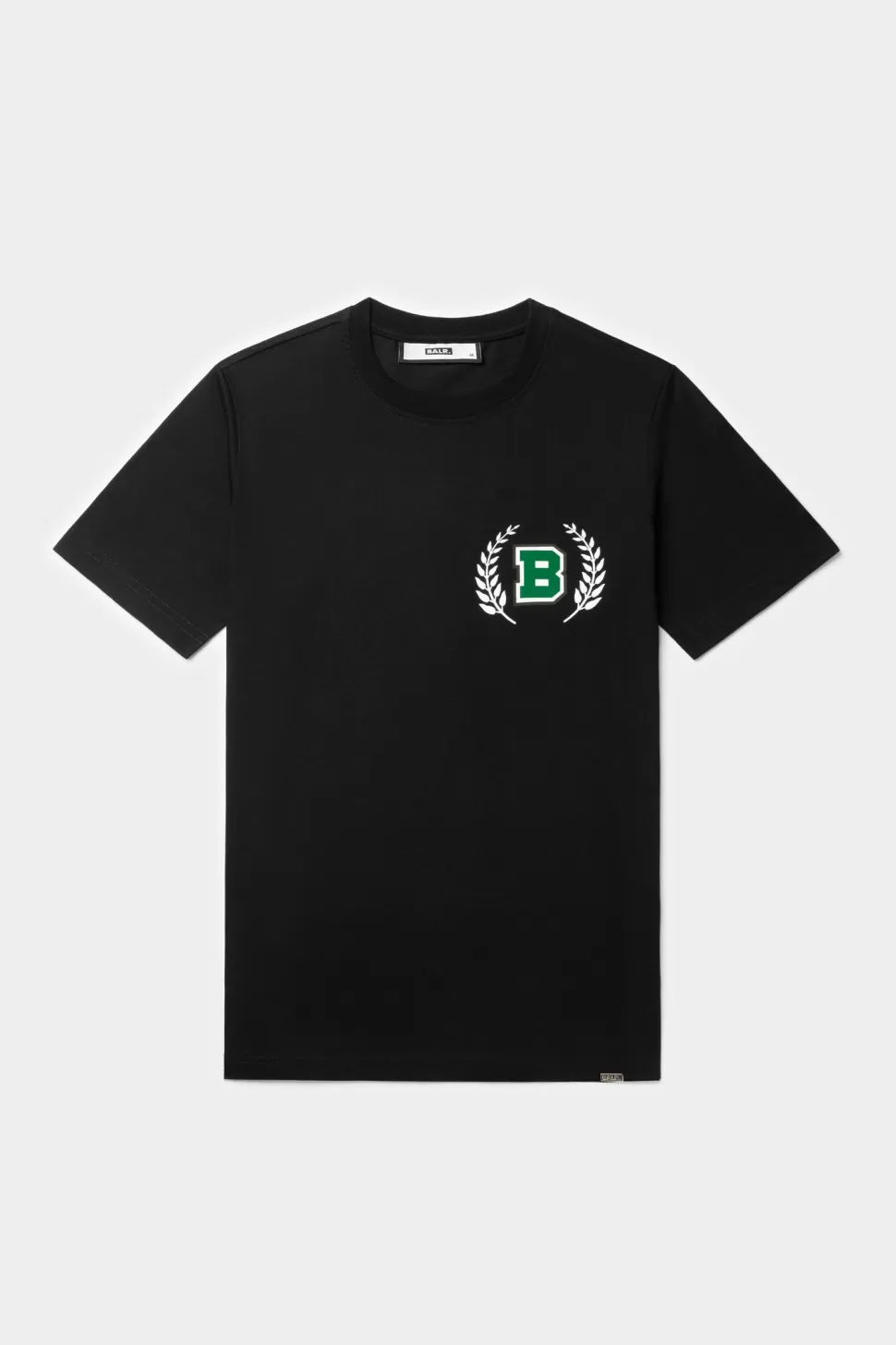 T-Shirts*BALR. Olaf Straight B Crest T-Shirt Jet Black