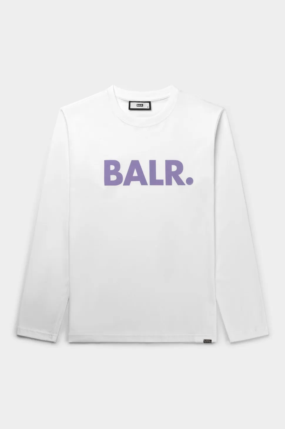 T-Shirts*BALR. Olaf Straight Brand Logo Longsleeve Bright White