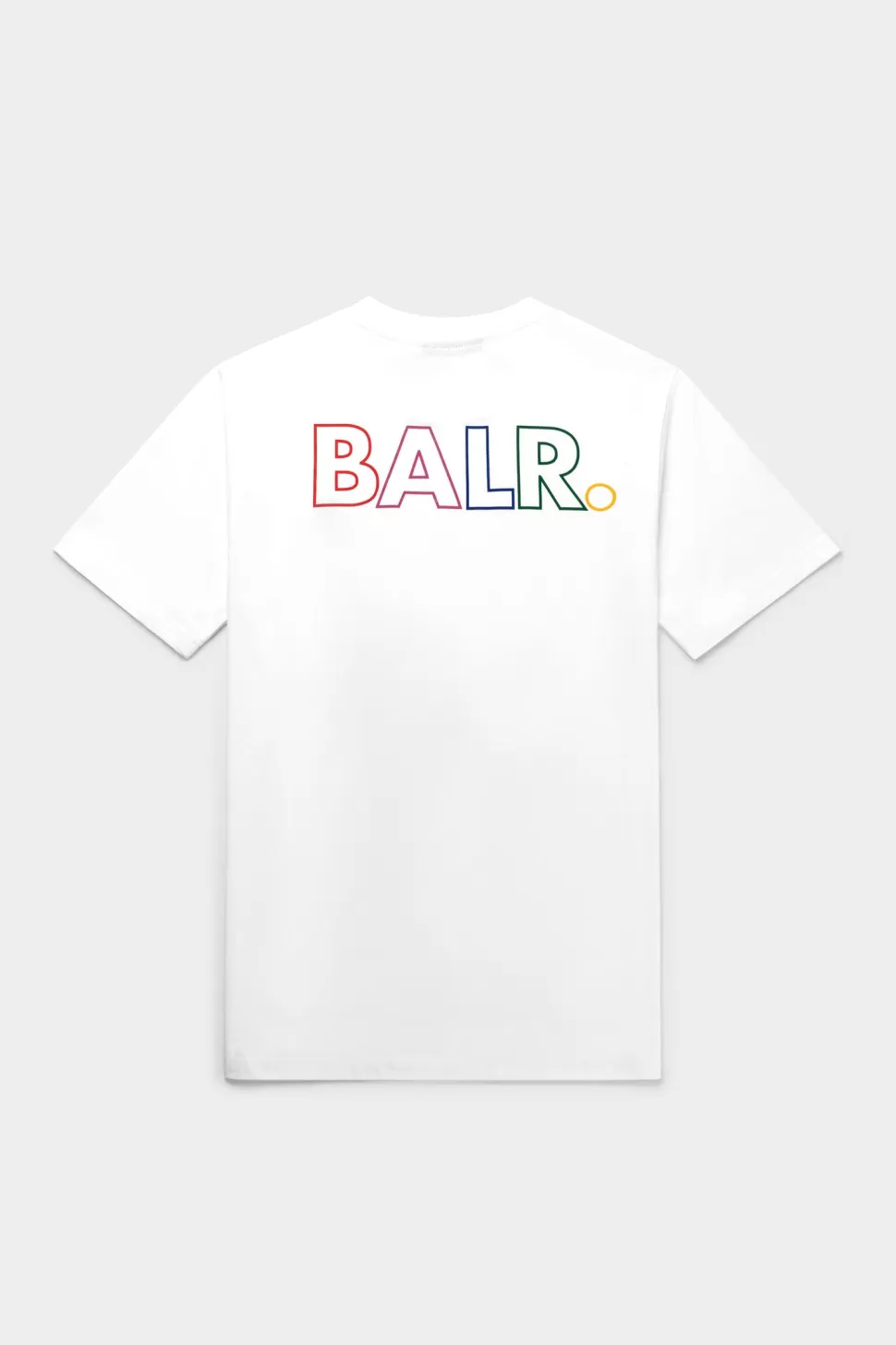 T-Shirts*BALR. Olaf Straight Colored Letters T-Shirt Bright White