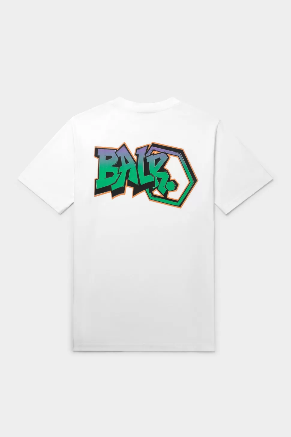 T-Shirts*BALR. Olaf Straight Graffiti T-Shirt Bright White