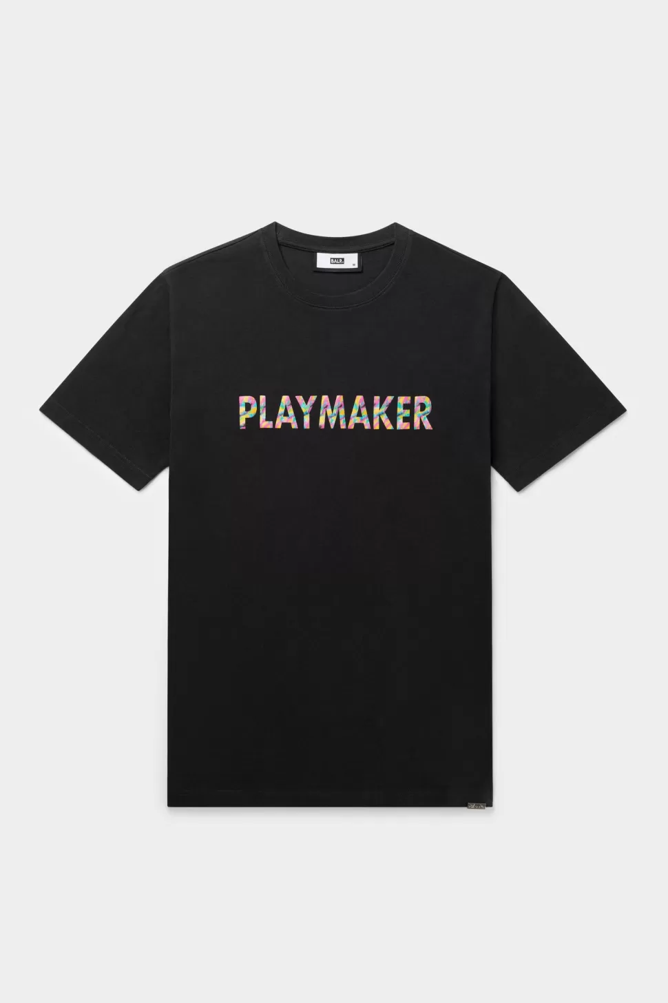 T-Shirts*BALR. Olaf Straight Playmaker T-Shirt Jet Black