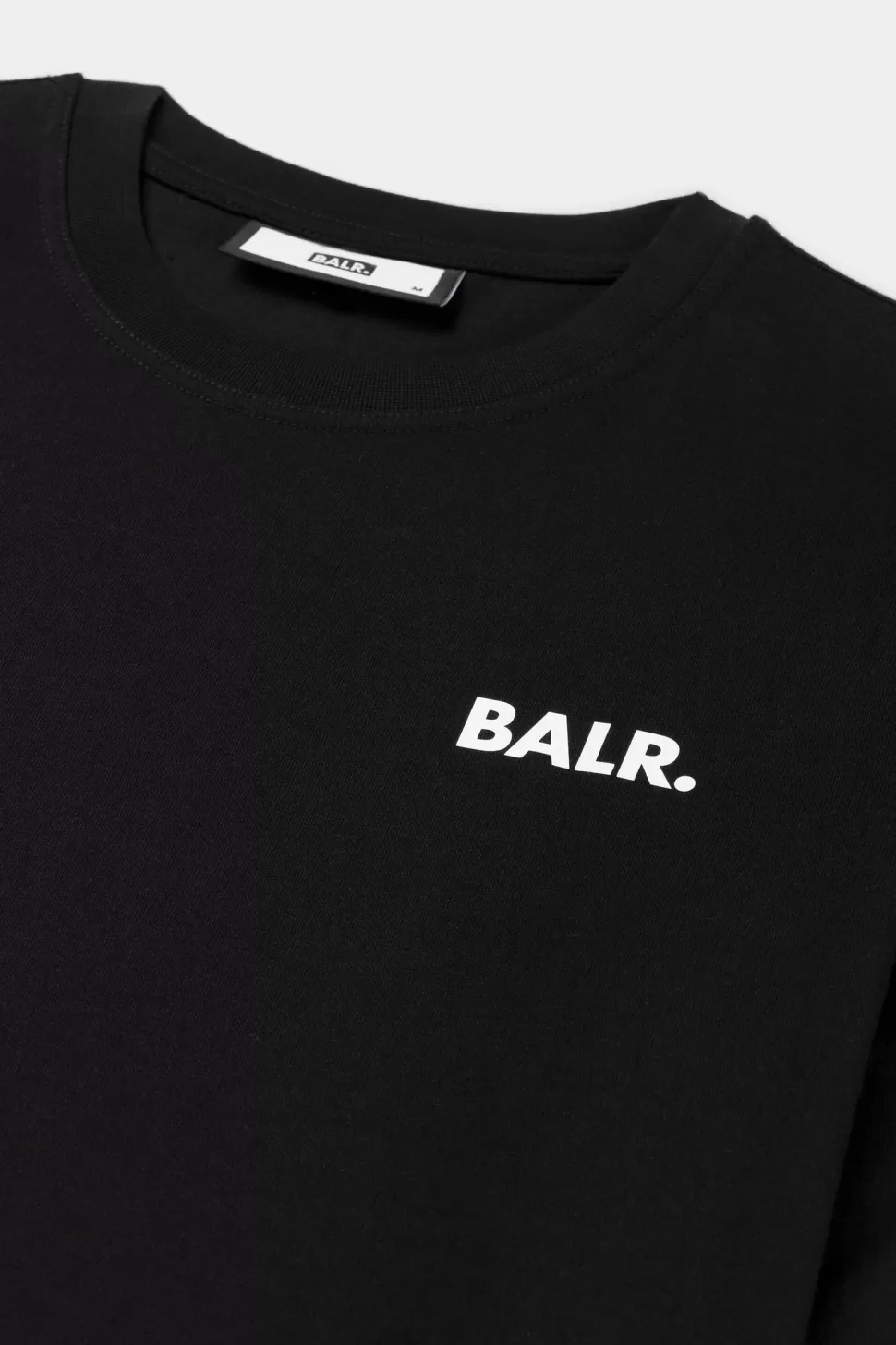 T-Shirts*BALR. Olaf Straight Small Logo Longsleeve Jet Black