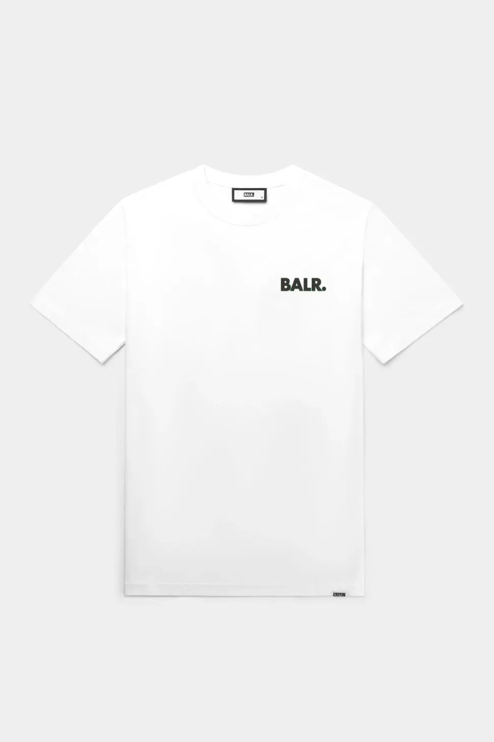 T-Shirts*BALR. Olaf Straight Success T-Shirt Bright White/Jet Black