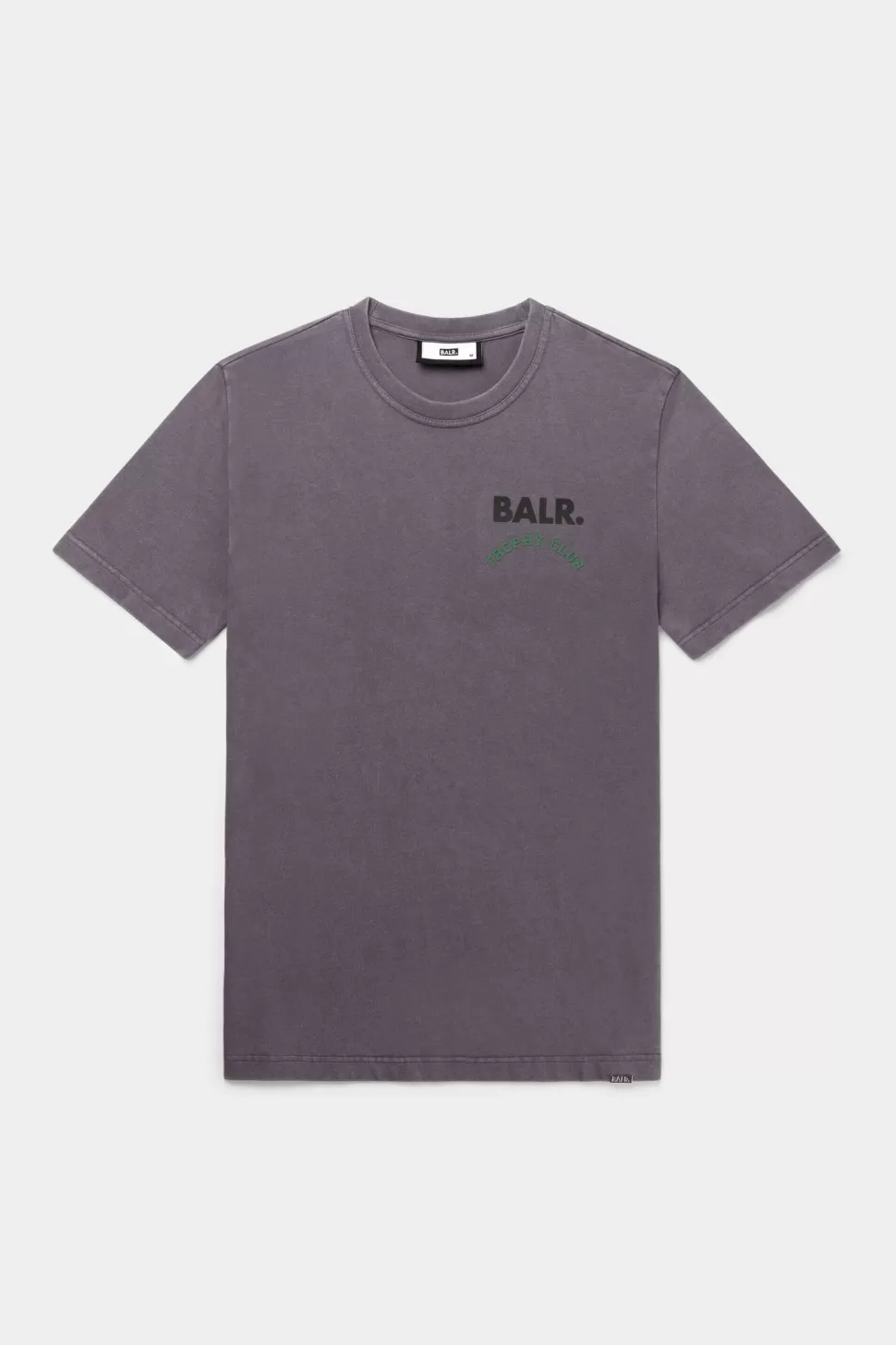 T-Shirts*BALR. Olaf Straight Washed Trophy Club T-Shirt Asphalt Washed