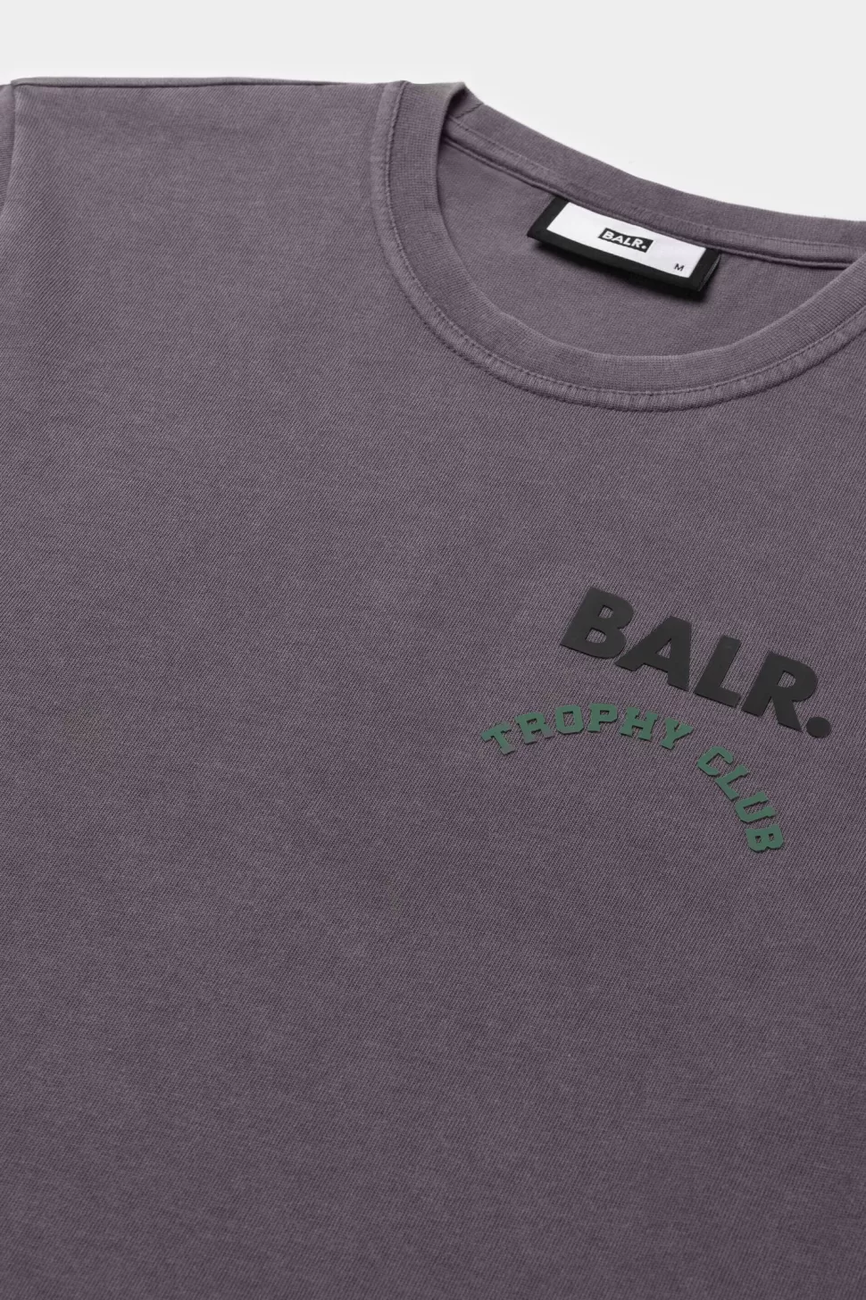 T-Shirts*BALR. Olaf Straight Washed Trophy Club T-Shirt Asphalt Washed