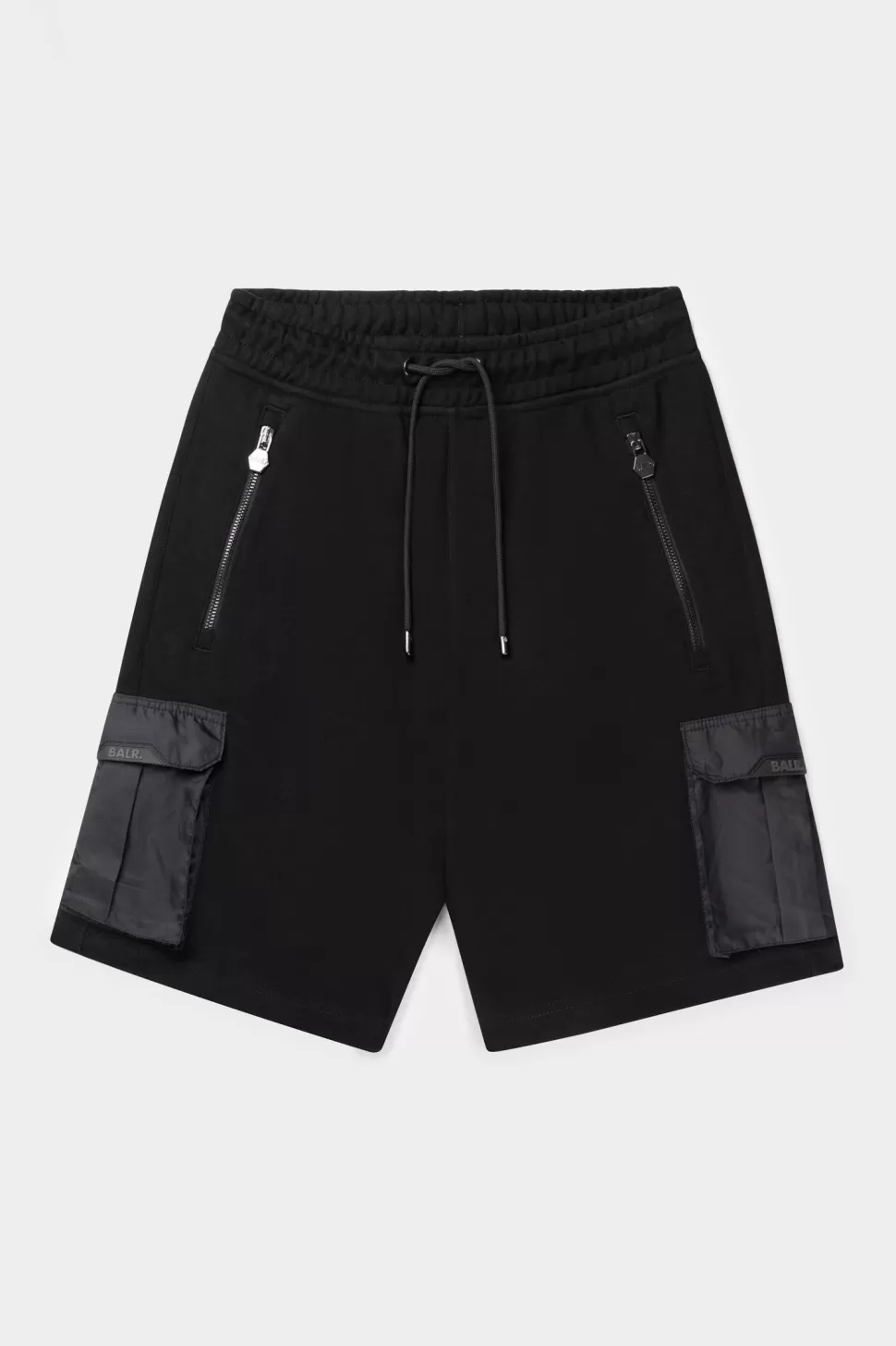 Kurze Hosen*BALR. Q-Cargo Series Sweat Shorts Jet Black