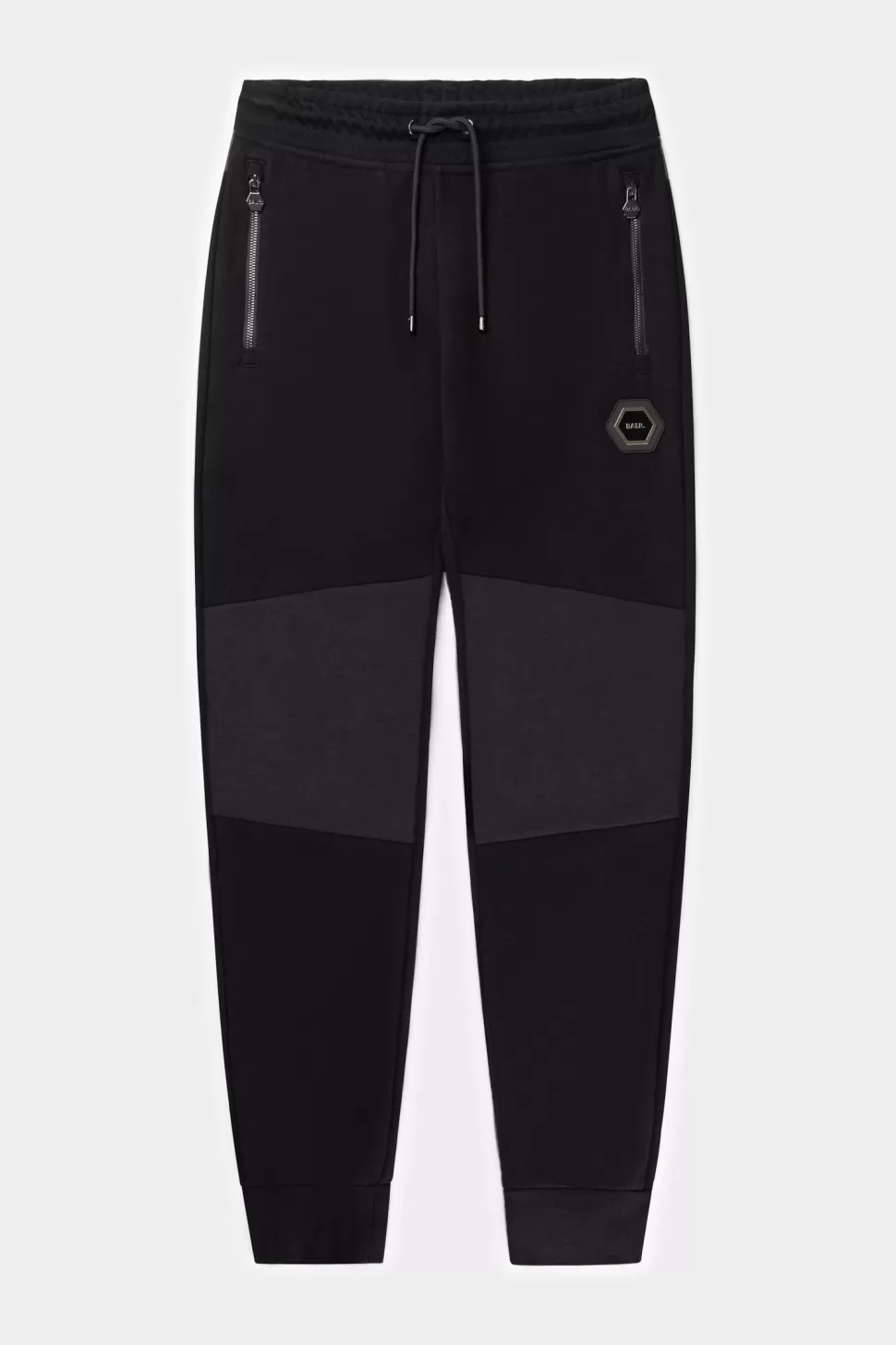 Jogginghose*BALR. Q-Colour Block Series Slim Classic Sweatpants Jet Black/Asphalt