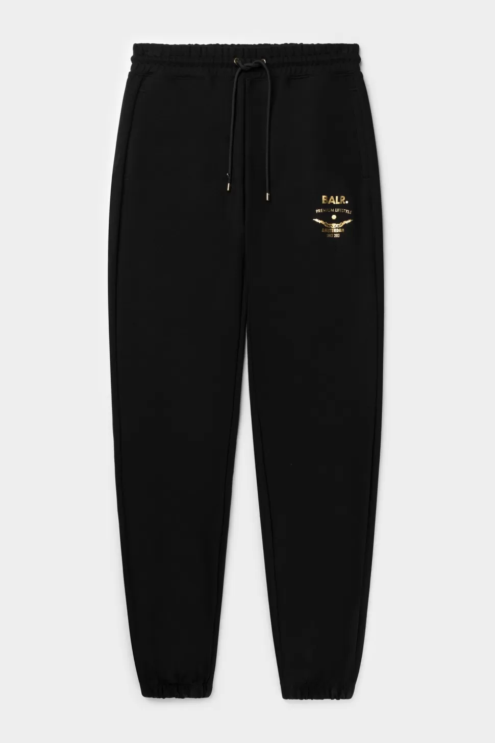 Jogginghose*BALR. Regular Gold Emblem Jogger Jet Black