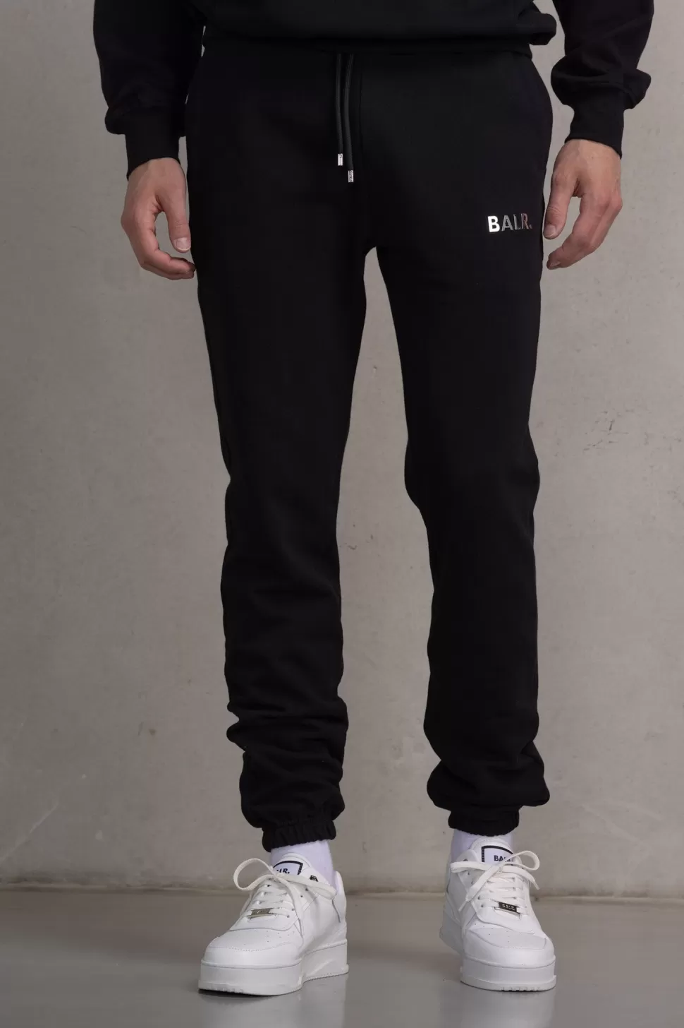 Jogginghose*BALR. Regular Metal Brand Jogger Jet Black