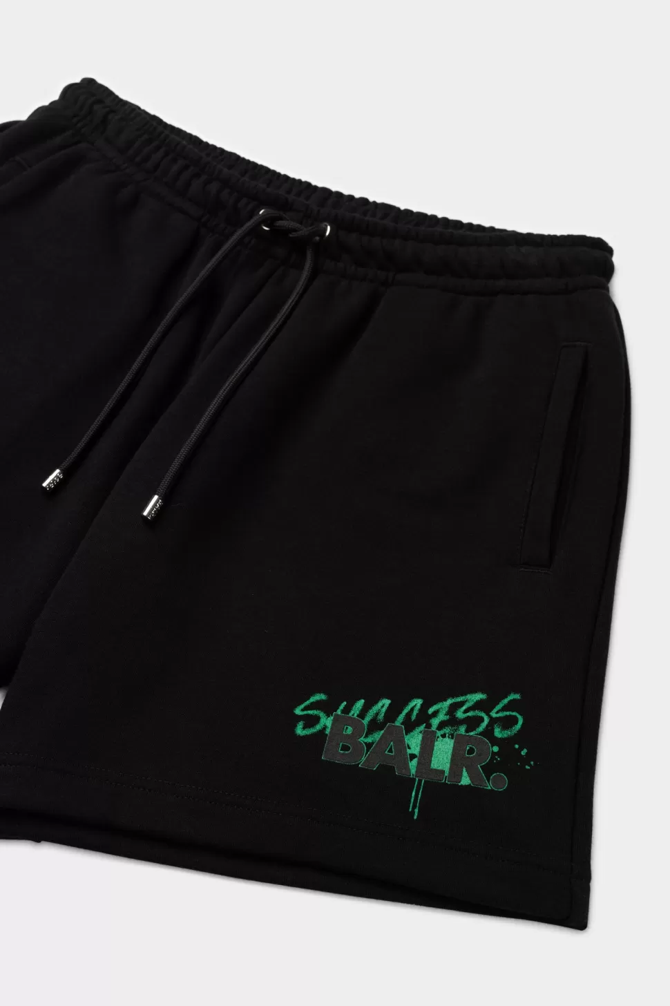 Kurze Hosen*BALR. Storm Success Regular Shorts Jet Black