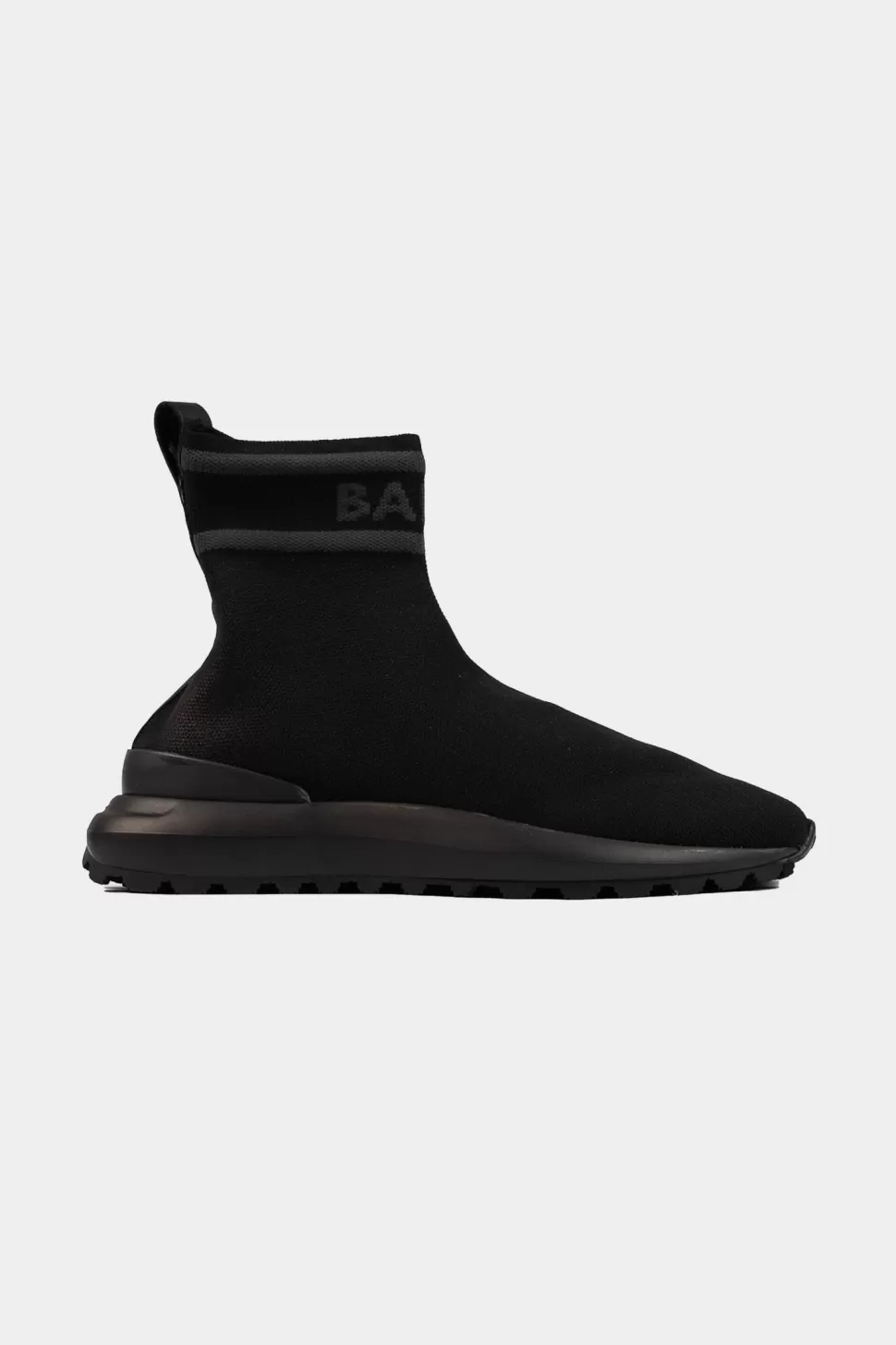 Turnschuhe*BALR. X6 Logo Sock Sneaker Jet Black